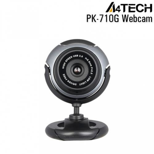 Webcam A4tech PK-710G (ĐEN +BẠC) - Hàng Chính Hãng